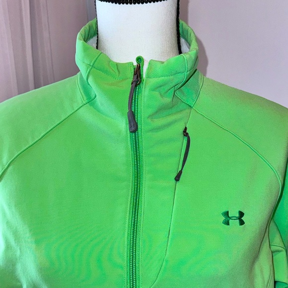🔥 UNDER ARMOUR ColdGear insulated jacket women’s coat size Large L - Picture 1 of 16